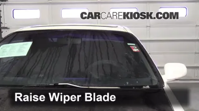 1995 Honda Prelude Si 2.3L 4 Cyl. Windshield Wiper Blade (Front) Replace Wiper Blades